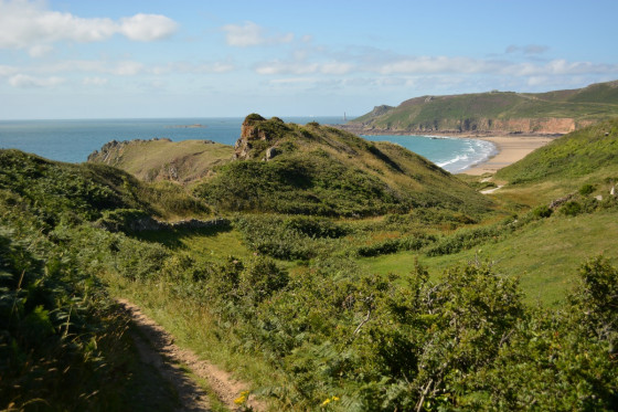En direction de la Baie d\'Ecalgrain