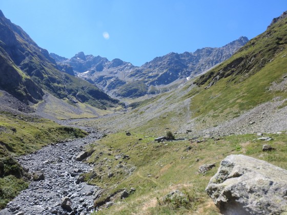 En direction de la cabane de l\'Aup