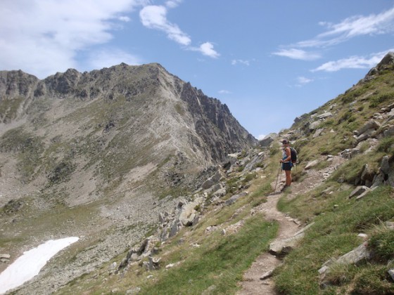 En direction du Col de Bastanet