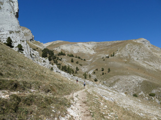 En direction du Col de Plate Contier