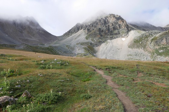 En direction du Col du Vallon