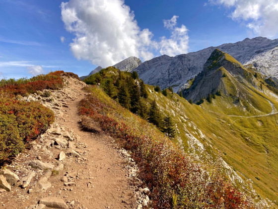 En direction du Refuge de Gramusset