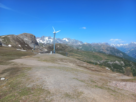 En haut du col du Prorel 1