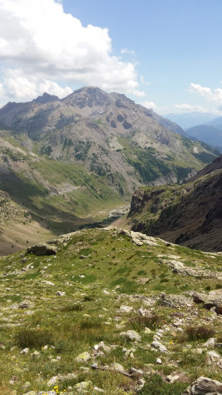 En haut lac de l\'Eychaufa