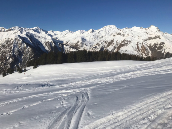En montant à l’Arpette