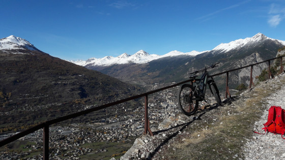 En montant à la Croix de Bretagne 27 Octobre 2020