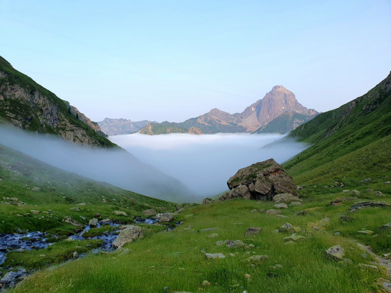 En montant au Col d\'Arrious