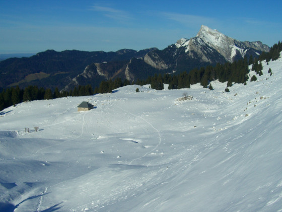 En montant au Col