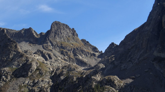 En montant au Pas du Mont Colomb