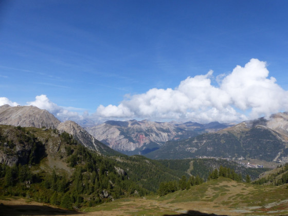 En montant vers le Petit Collet
