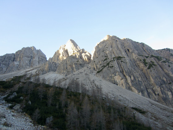 En montant vers le refuge \