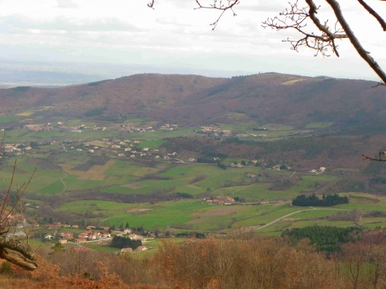 En montant
