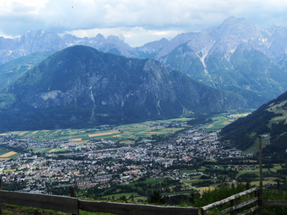 Vue depuis la clairière de l\'église
