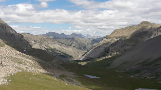 En regardant vers le départ