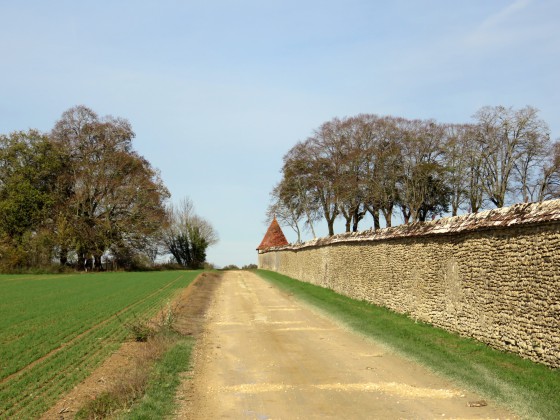 Enceinte du château de la Brosse