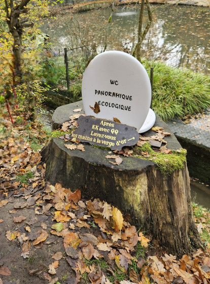 Encore de l'humour belge en début de balade