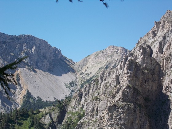 Encore un éffort pour remonter jusqu'au Col des Bachassons