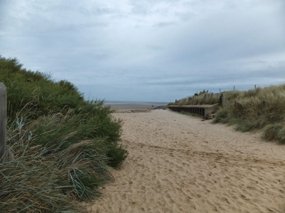 Entrance to Brancaster Beach