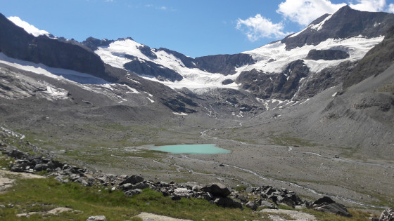 Entre le pont et le lac Glacière