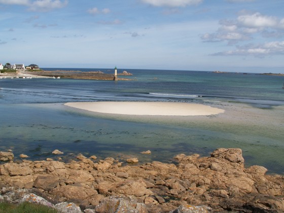 Entrée au port de Moguériec