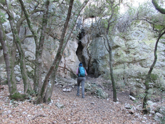Entr&eacute;e de la grotte Tuny