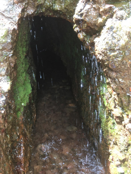 Entr&eacute;e de mine au rep&egrave;re 13 du circuit minier