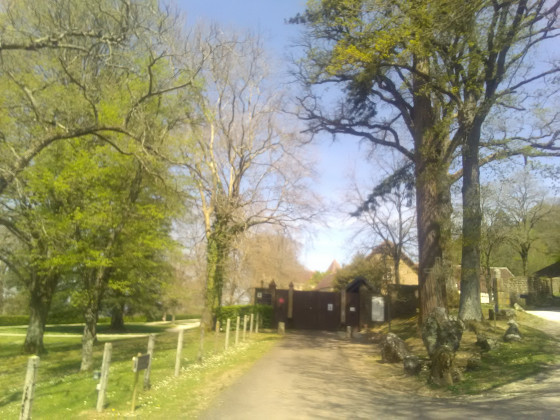 Entrée du Château de Bazoches
