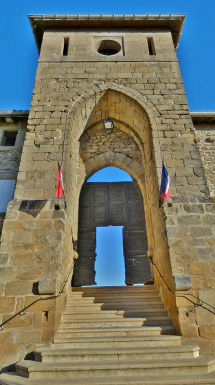 Entrée du château