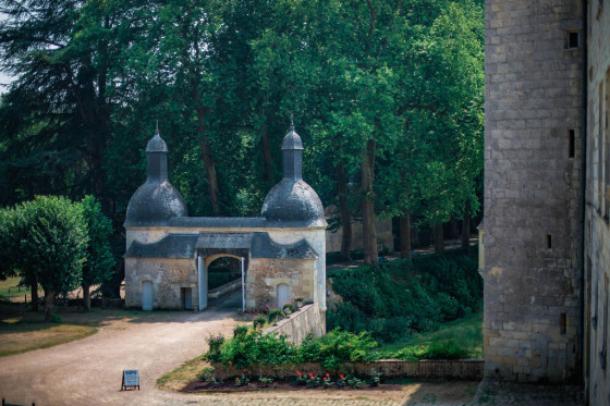 Entrée du château
