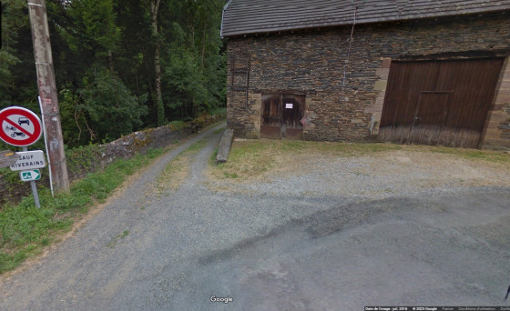 Entrée du chemin (Point 2)