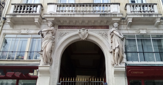Entrée du Passage Bourg-l\'Abbé