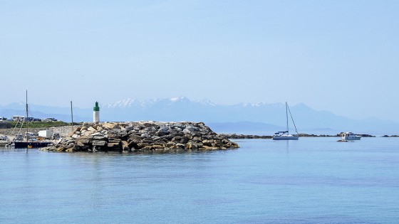 Entrée du port de Centuri