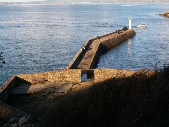 Entrée du port de Tréboul
