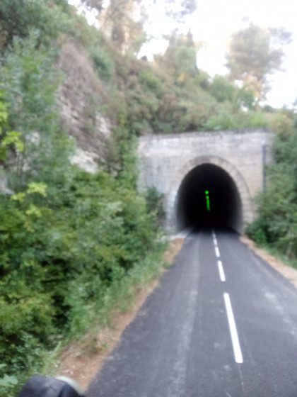 Entrée du tunnel