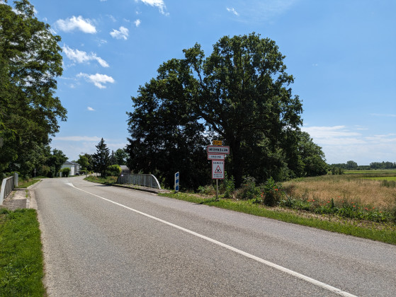 Entrée du village de Meyenheim