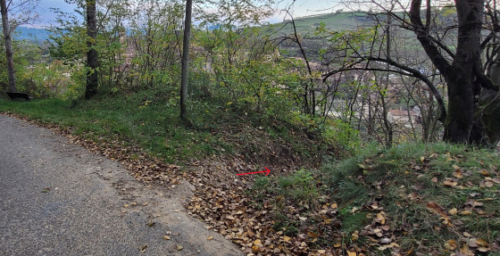entr&eacute;e sentier du tailleur de pierre