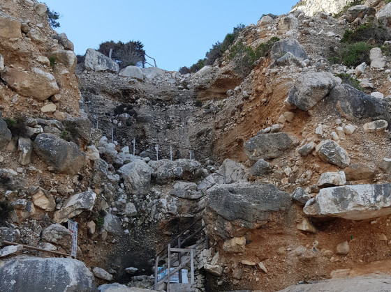 Escalier d\'accès