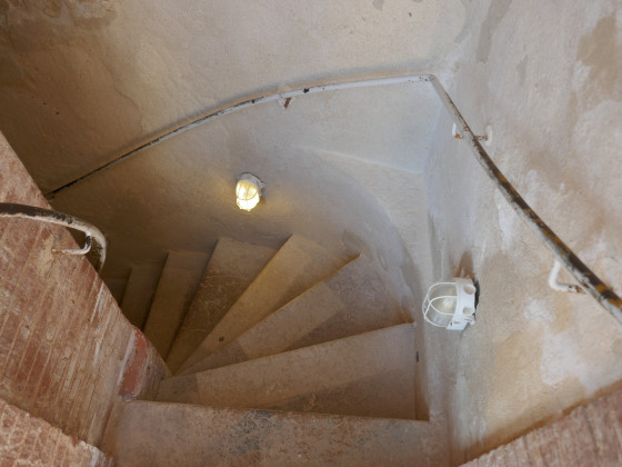 Escalier dans le fort