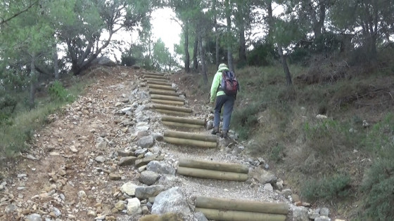 escalier de la Capoulade