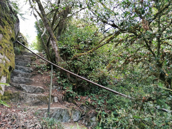 Escalier du Belv&eacute;d&egrave;re du Roc Armand
