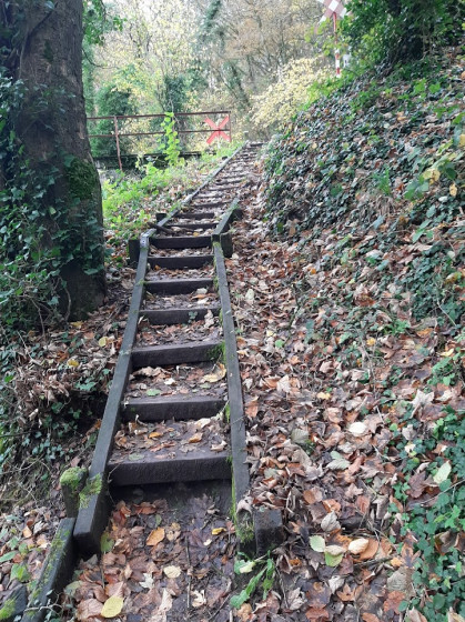 Escalier en bois