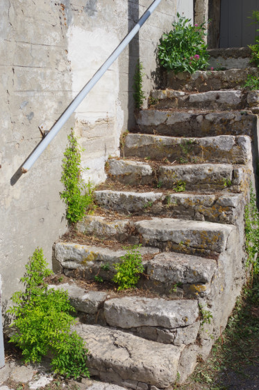 Escalier rustique