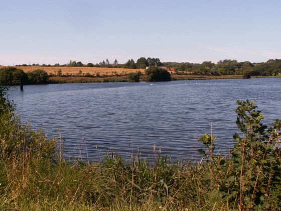 Étang de Kérescar à Ploumoguer