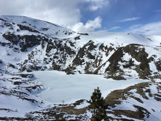 Etang gelé