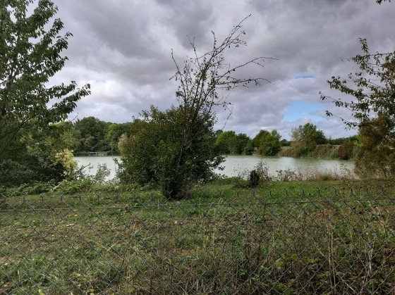 Etang le long du parcours