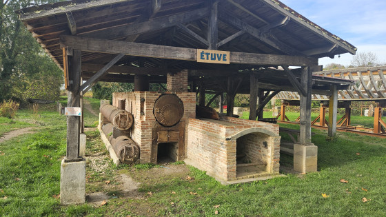 Etuve au chantier naval de Tramasset