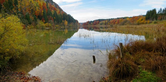 La région des 4 lacs dans le Jura