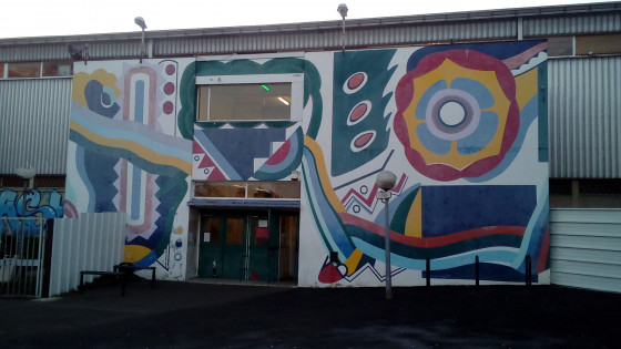 Façade colorée Façade colorée