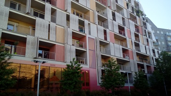 Façade métallique