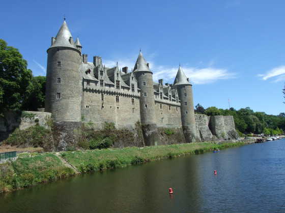 Facade sud du château de Josselin